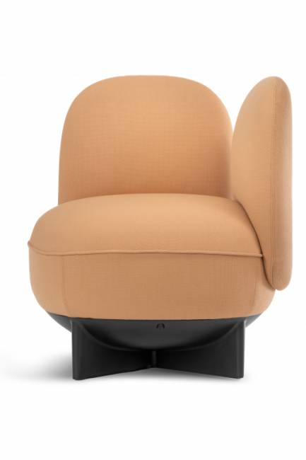 Лаунж-стул мягкий с правым подлокотником To-Go 640х500х775 мм