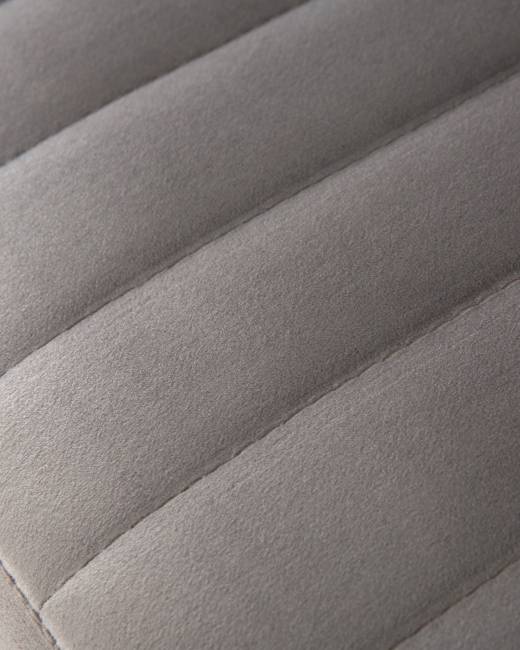 Стул барный DOBRIN CHARLY, серый велюр (MJ9-75)