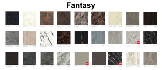 Столешница квадратная Werzalit Fantasy копперфильд 600х600х20.5 мм Столешница квадратная Werzalit Fantasy копперфильд 600х600х20.5 мм