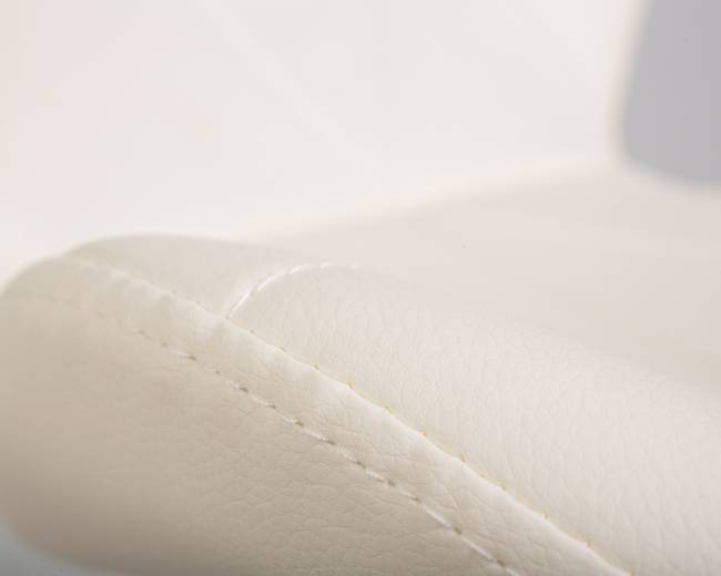 Набор 2 шт Стул обеденный DOBRIN BUTTERFLY CHROME, ножки хром, цвет кремовый