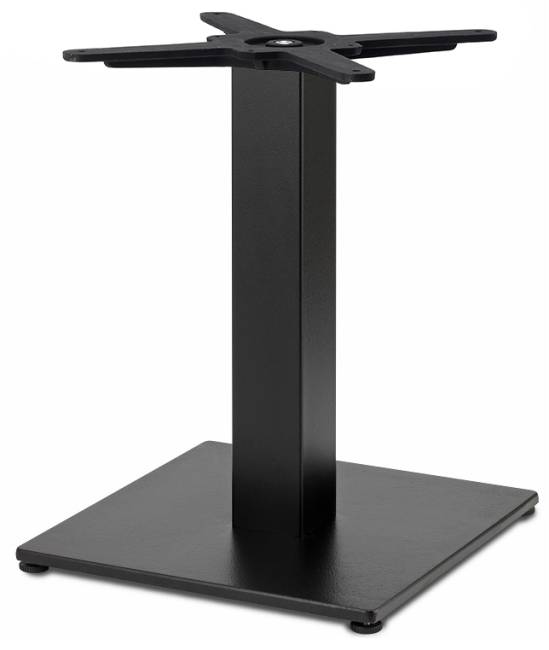 Подстолье металлическое Tiffany черный 400х400х500 мм