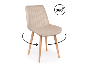 Седа 360 бежевый (zd 210) / светлое дерево np