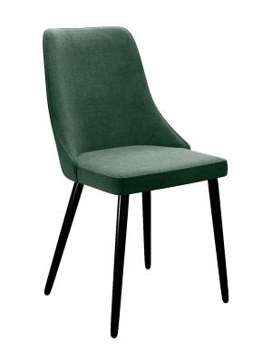 Стул DikLine 286 TW14 зеленый, ножки черные