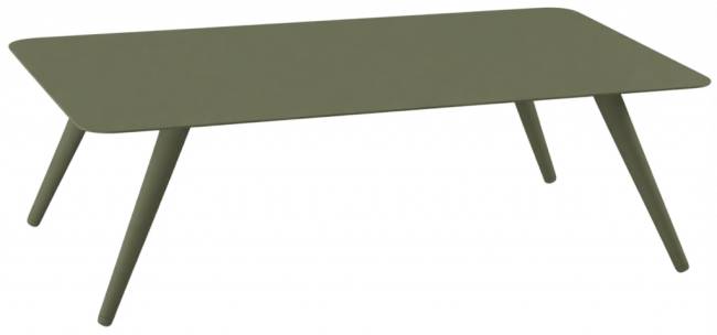 Столик металлический кофейный Jolly зеленый 1100х700х340 мм