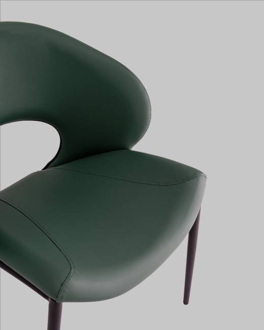 Стул Вивьен иск.кожа зеленый