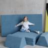 Детский диван-трансформер "Easy Play" тип.1 Велюр