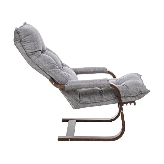 Кресло-трансформер Leset Оливер Орех текстура Malmo 90 (серый) Кресло-трансформер Leset Оливер Орех текстура Malmo 90 (серый)