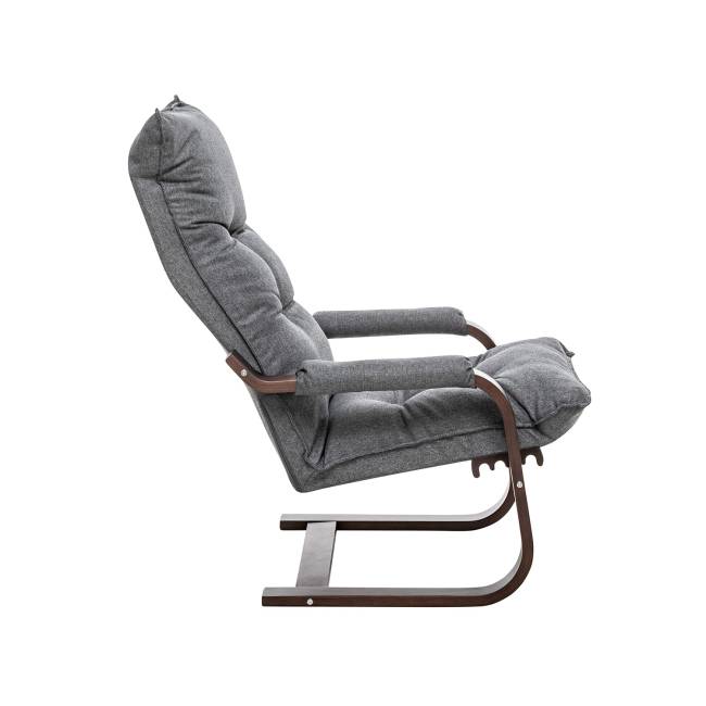 Кресло-трансформер Leset Оливер Орех текстура Malmo 95 (темно-серый) Кресло-трансформер Leset Оливер Орех текстура Malmo 95 (темно-серый)