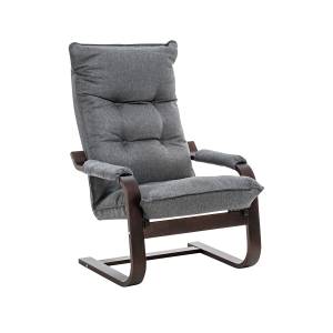 Кресло-трансформер Leset Оливер Орех текстура Malmo 95 (темно-серый)