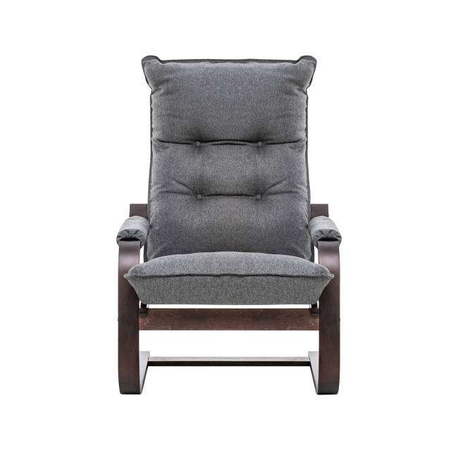 Кресло-трансформер Leset Оливер Орех текстура Malmo 95 (темно-серый)