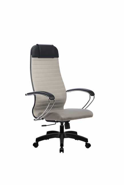 Кресло МЕТТА-21(MPRU)/подл.130/осн.001, светло-серый/светло-серый