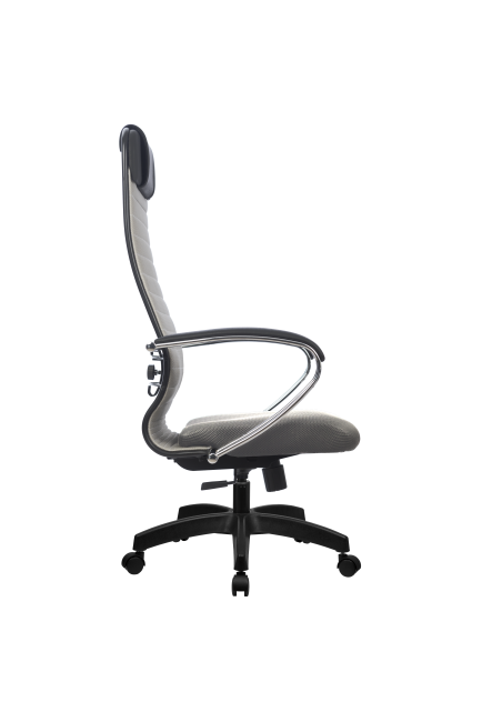 Кресло МЕТТА-21(MPRU)/подл.130/осн.001, светло-серый/светло-серый