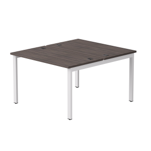 Бенч-система на 2 места Everprof EVO на металлокаркасе 1180х670(1370)x755 Дуб Пасадена/Белый