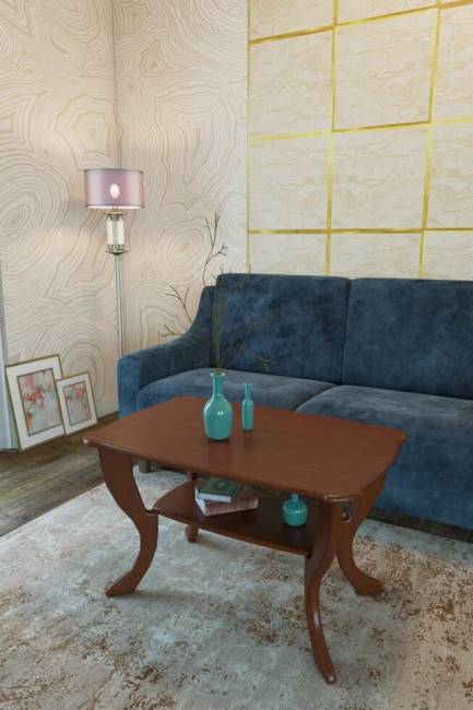 Стол журнальный Калифорния Маэстро СЖ-01, орех