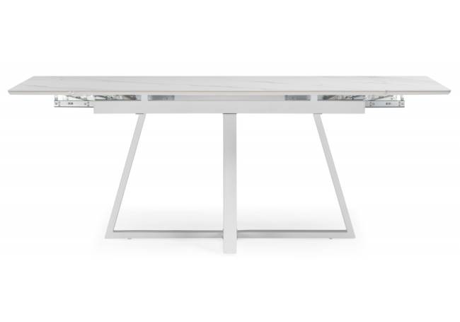 Памелла 140 (200) х 80 белый мрамор alpin white / snow white / белый