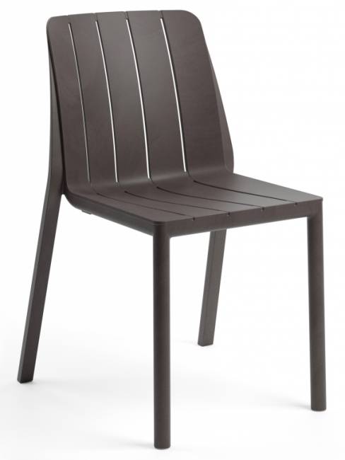 Стул пластиковый Tiberina Bistrot терра 500х560х810 мм