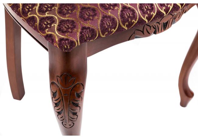 Стул деревянный Adriano 2 вишня с патиной