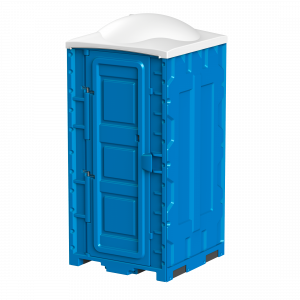 Мобильная туалетная кабина «Полимер Стандарт»(синяя)