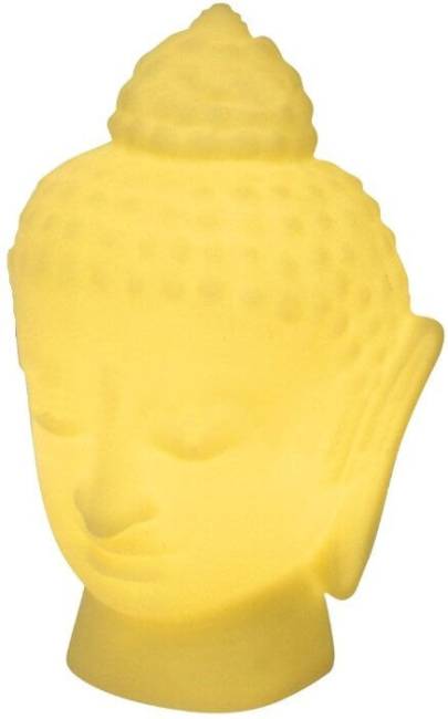 Светильник пластиковый настольный Будда Buddha Lighting желтый 220х200х340 мм