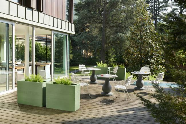 Кашпо пластиковое Quadra Separe Standard 900х350х700 мм