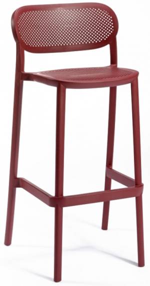 Стул пластиковый барный Nuta Stool 78 485х470х1020 мм
