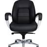Кресло офисное / Гранд LB блэк / Grand LB black  / черная экокожа