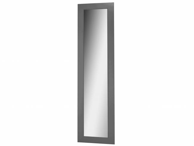 Зеркало настенное BeautyStyle 9 серый графит 138 см х 35 см