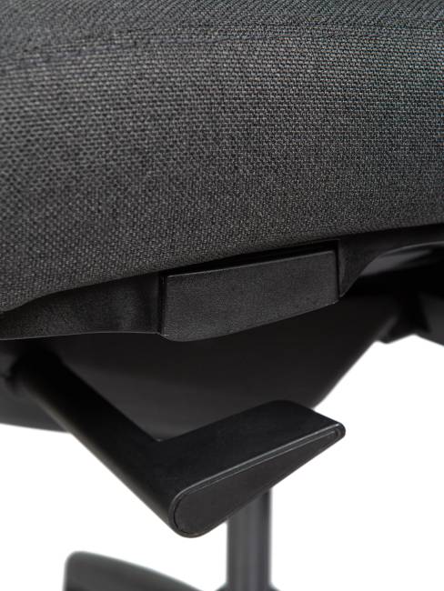 Кресло офисное / Джоуль / Joule  / черная ткань/черная ткань