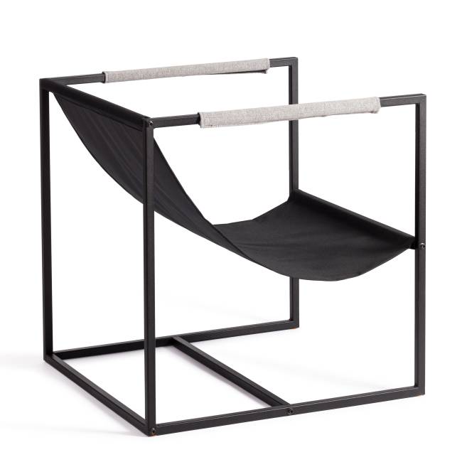 Кресло Charli/Чарли рогожка, серо-бежевый, 3м16/2, 70х70х84см серый рогожка