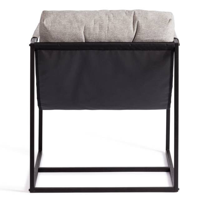 Кресло Charli/Чарли рогожка, серо-бежевый, 3м16/2, 70х70х84см серый рогожка