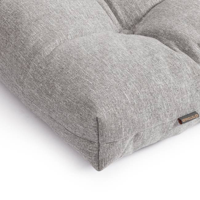 Кресло Charli/Чарли рогожка, серо-бежевый, 3м16/2, 70х70х84см серый рогожка