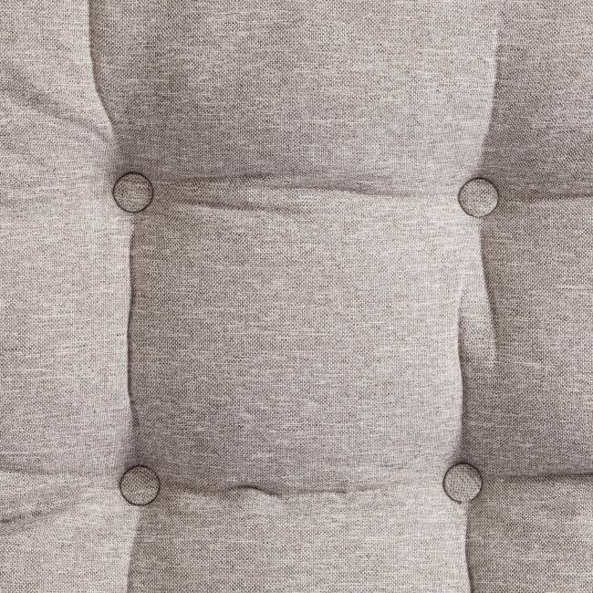 Кресло Charli/Чарли рогожка, серо-бежевый, 3м16/2, 70х70х84см серый рогожка