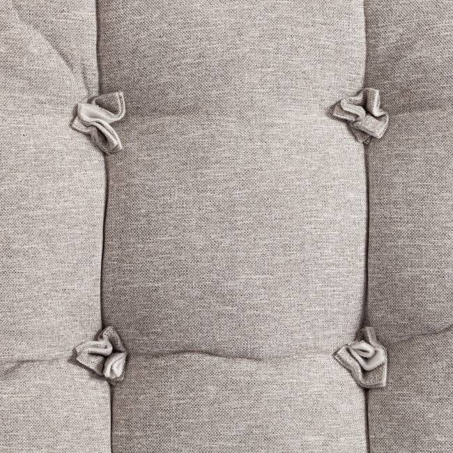 Кресло Charli/Чарли рогожка, серо-бежевый, 3м16/2, 70х70х84см серый рогожка