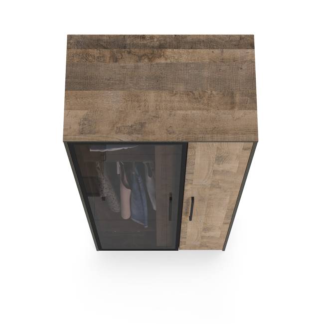 Шкаф Трувор 13.204 цвет дуб гранж песочный/интра