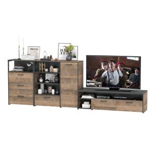 Мебель для гостиной Трувор № 11 цвет дуб гранж песочный/интра