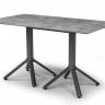 Подстолье двойное металлическое складное Nemo Double антрацит 1110х510х730 мм