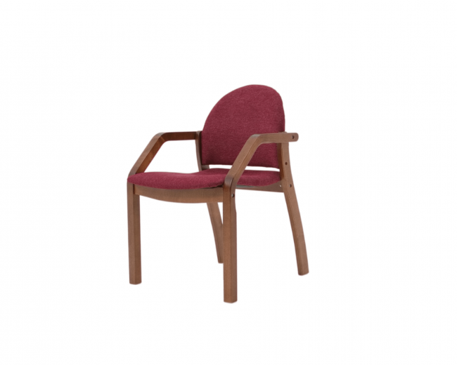 Стул-кресло Джуно 2.0 орех/красный
