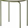 Столик кофейный металлический Dress Code оливковый, тортора шпатель 490х450х500 мм