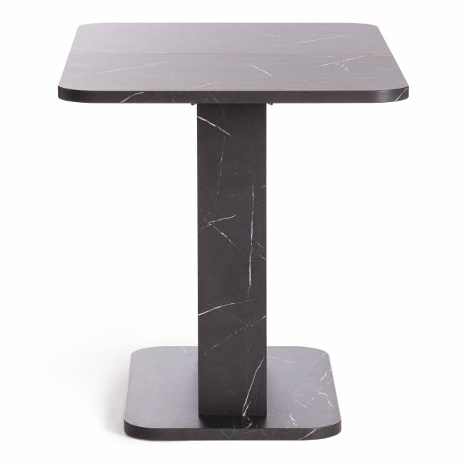 Стол обеденный SMART ЛДСП, 105-140х68,6х75 см, Мрамор Блэк Роял/Белый Мрамор Блэк Роял/Белый ЛДСП Стол обеденный SMART ЛДСП, 105-140х68,6х75 см, Мрамор Блэк Роял/Белый Мрамор Блэк Роял/Белый ЛДСП