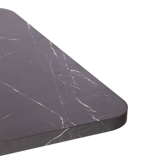 Стол обеденный SMART ЛДСП, 105-140х68,6х75 см, Мрамор Блэк Роял/Белый Мрамор Блэк Роял/Белый ЛДСП Стол обеденный SMART ЛДСП, 105-140х68,6х75 см, Мрамор Блэк Роял/Белый Мрамор Блэк Роял/Белый ЛДСП