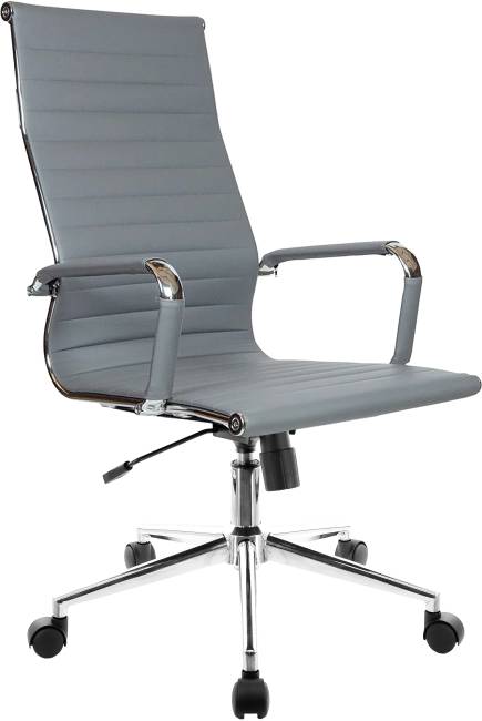 Кресло Everprof Rio (Рио) T Экокожа Серый