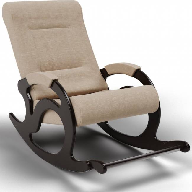 Кресло-качалка Тироль, ткань песок