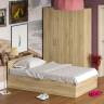 Спальный гарнитур № 1 Стандарт с кроватью 1200 цвет дуб сонома