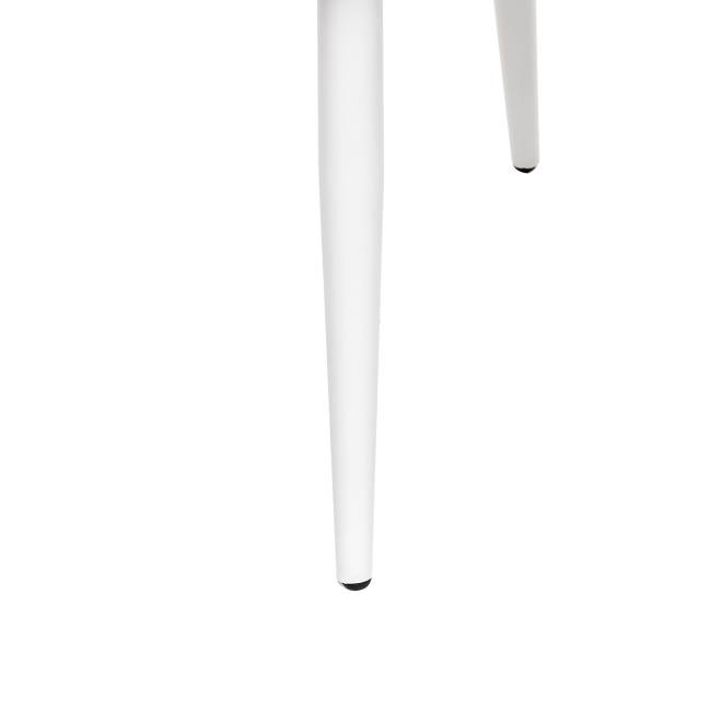 Стул с подлокотниками Leset Слим, каркас Белый, велюр Бежевый Бежевый Белый Стул с подлокотниками Leset Слим, каркас Белый, велюр Бежевый Бежевый Белый