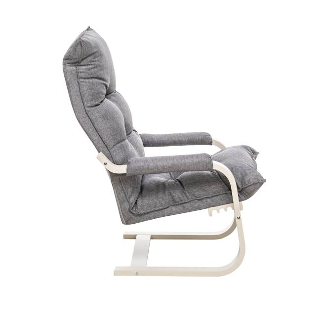 Кресло-трансформер Leset Оливер Слоновая кость Malmo 90 (серый)