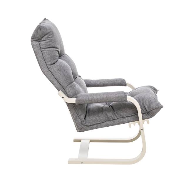 Кресло-трансформер Leset Оливер Слоновая кость Malmo 90 (серый)