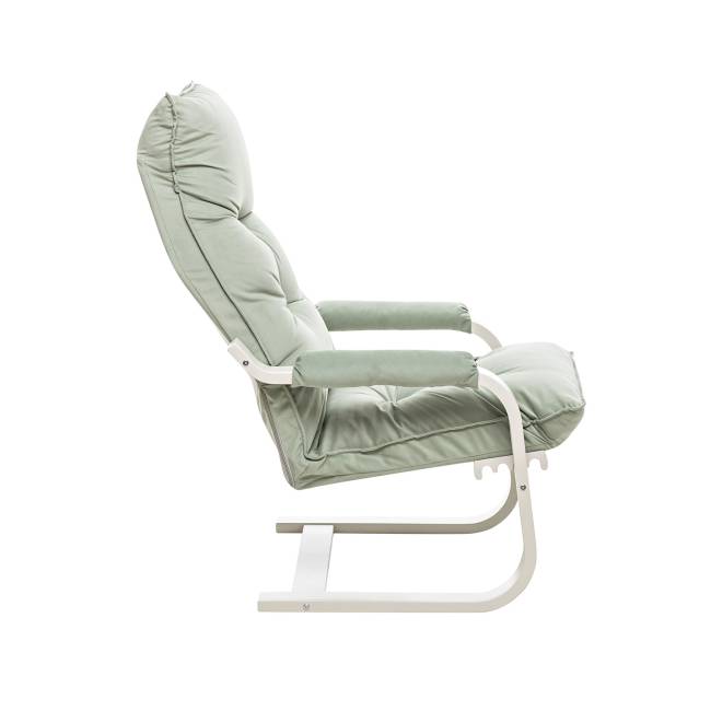 Кресло-трансформер Leset Оливер Слоновая кость V14 бирюзовый