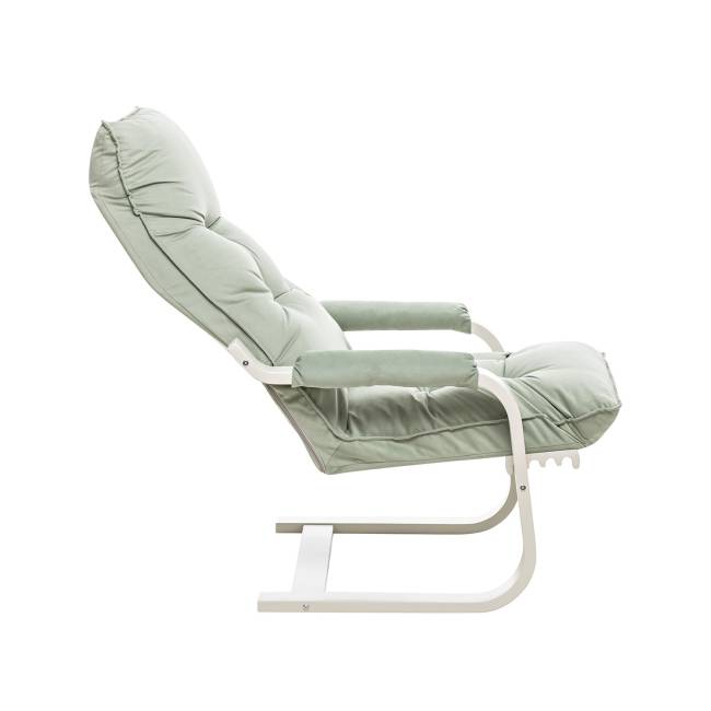 Кресло-трансформер Leset Оливер Слоновая кость V14 бирюзовый