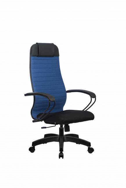 Кресло МЕТТА-21(MPRU)/подл.130/осн.001, синий