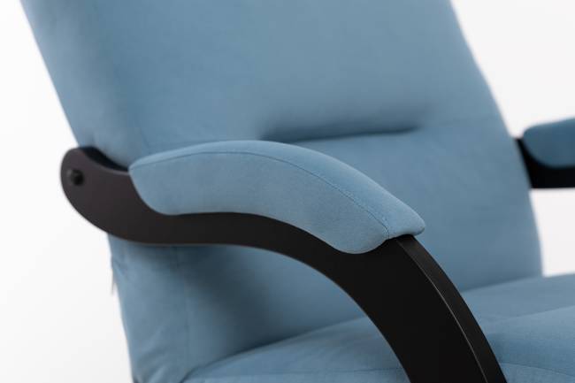 Кресло-маятник Leset Дэми Венге V47 синий